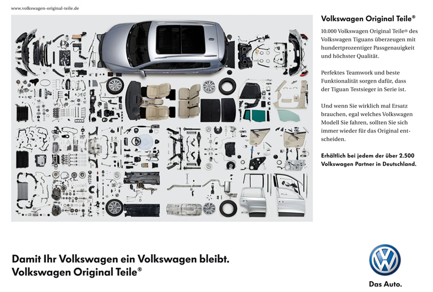 Volkswagen/Werbeagentur Glock - City Light Poster